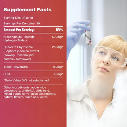 1000mg Pharmaceutical Grade NAD+ Anti-Aging Supplement